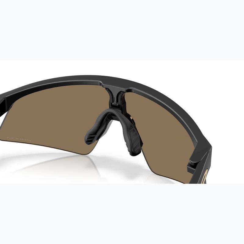 Vaikiški saulės akiniai Oakley Resistor Sweep polished matte black/Prizm 24K 7