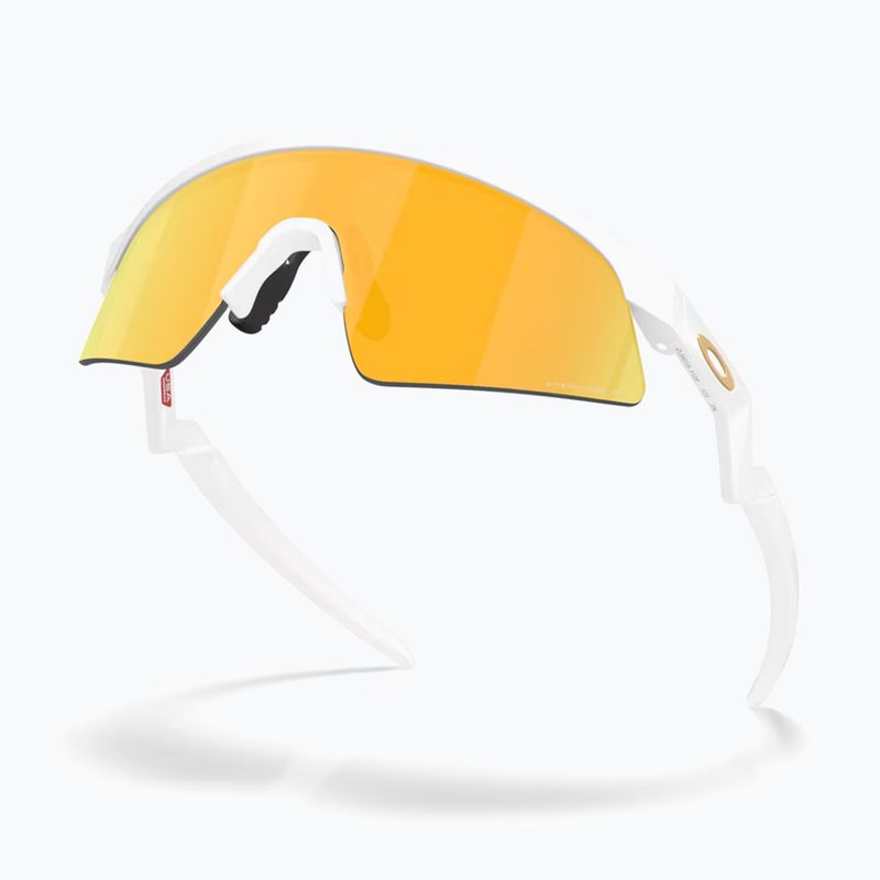 Vaikiški saulės akiniai Oakley resistor sweep matte white/prizm 24k 4