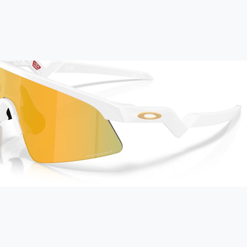 Vaikiški saulės akiniai Oakley resistor sweep matte white/prizm 24k 6
