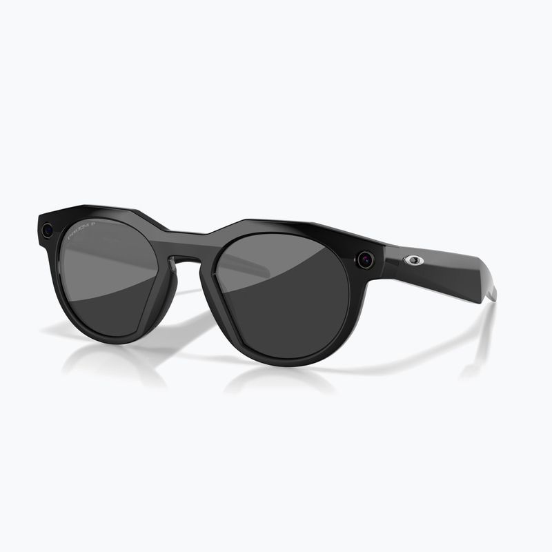 Akiniai su kamera Oakley Meta HSTN black/prizm back polarized