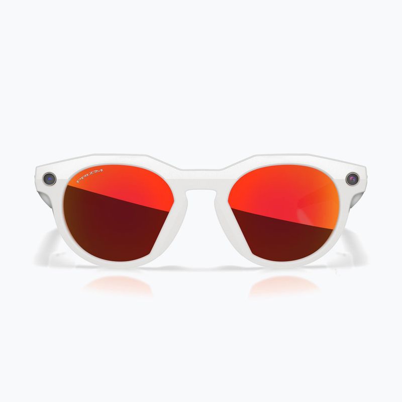 Akiniai su kamera Oakley Meta HSTN warm grey/prizm ruby 3