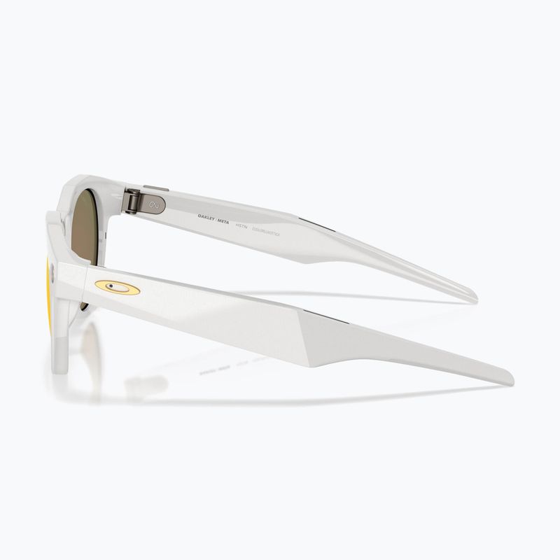 Akiniai su kamera Oakley Meta HSTN warm grey/prizm ruby 6