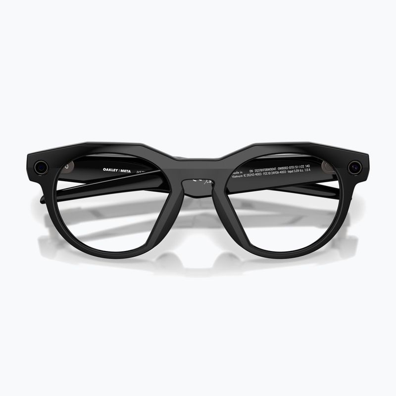 Akiniai su kamera Oakley Meta HSTN black/clear 3