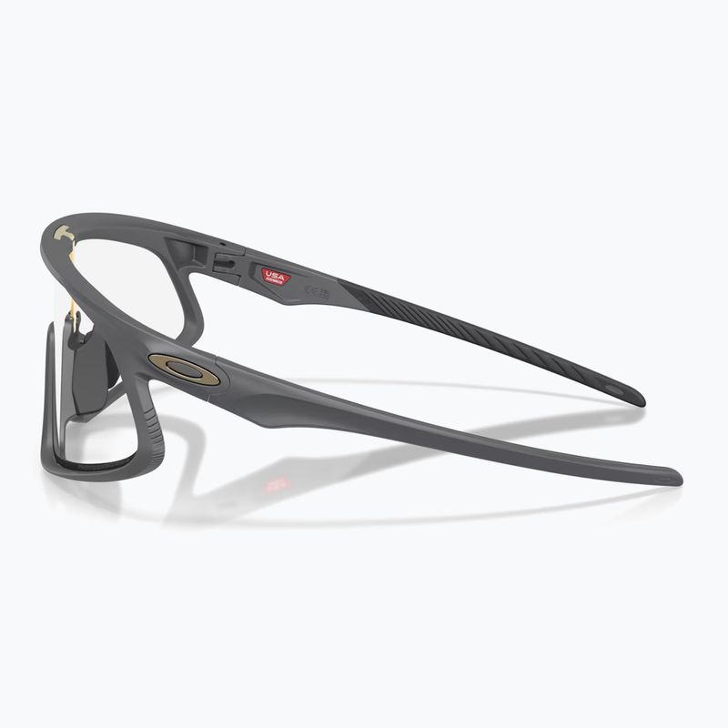 Saulės akiniai Oakley RSLV 141 matte carbon/clear to black iridium photo 3