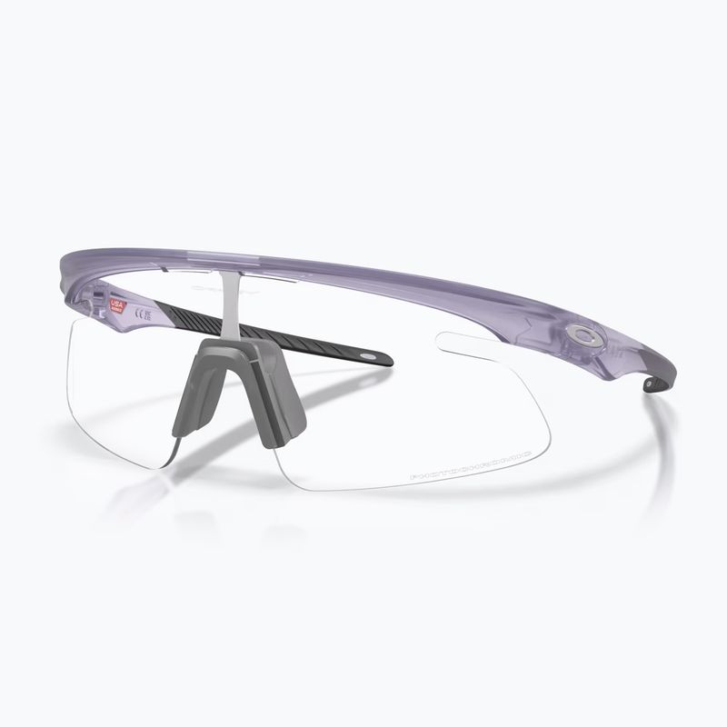 Saulės akiniai Oakley RSLV Lite matte trans lilac/clear to black iridium photo