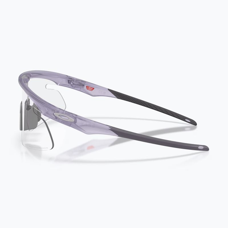 Saulės akiniai Oakley RSLV Lite matte trans lilac/clear to black iridium photo 3