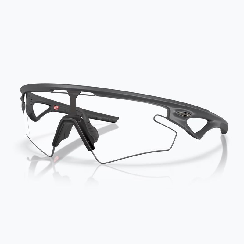 Saulės akiniai Oakley Sphaera Slash carbon/clear to black iridium photochromic