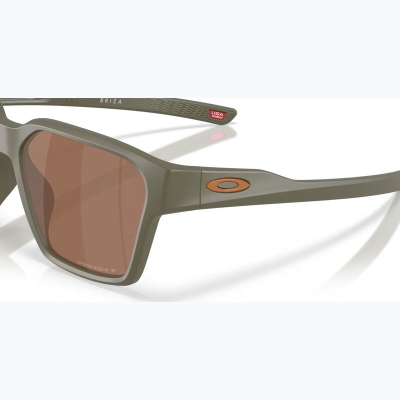 Saulės akiniai Oakley Briza matte moss 6