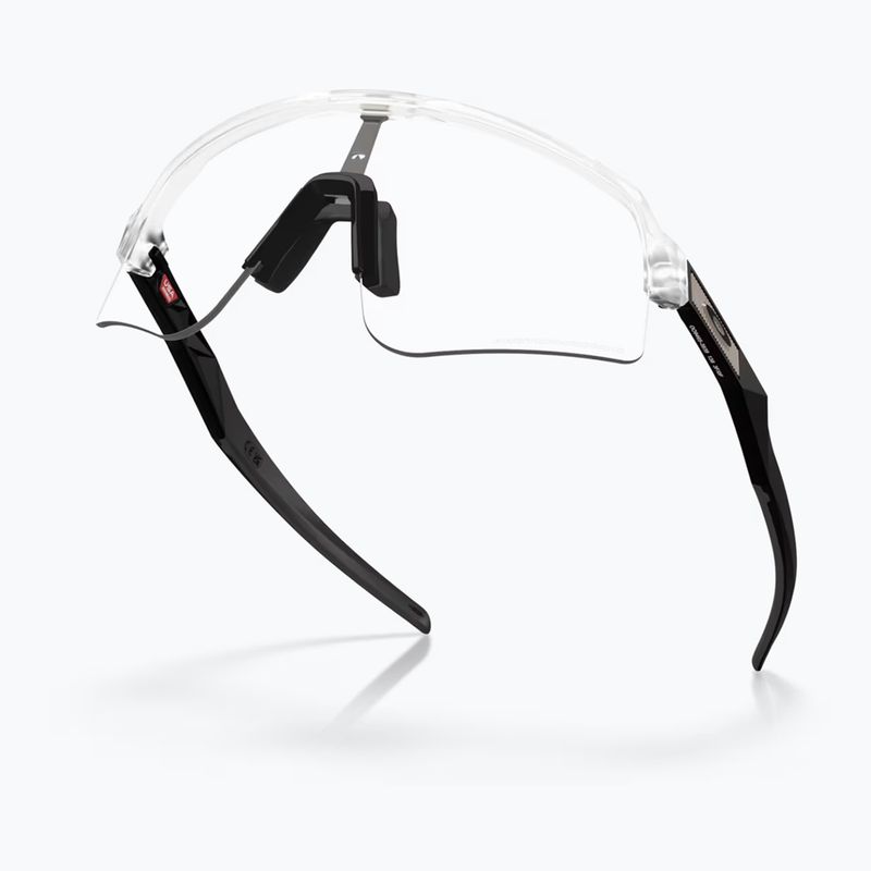 Saulės akiniai Oakley Sutro Lite Sweep matte clear/clear to black iridium photochromic 4