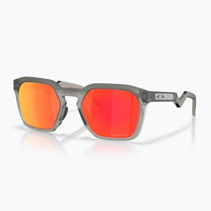 Saulės akiniai Oakley HSTN SQ matte grey smoke