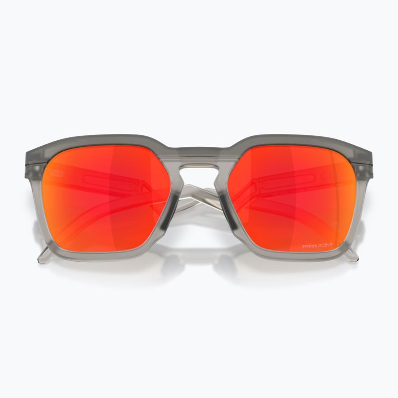 Saulės akiniai Oakley HSTN SQ matte grey smoke 5