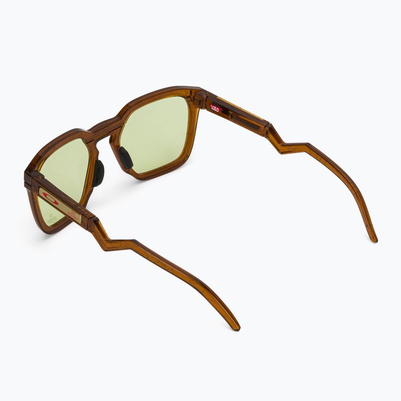 Saulės akiniai Oakley HSTN SQ 10t dark amber 2