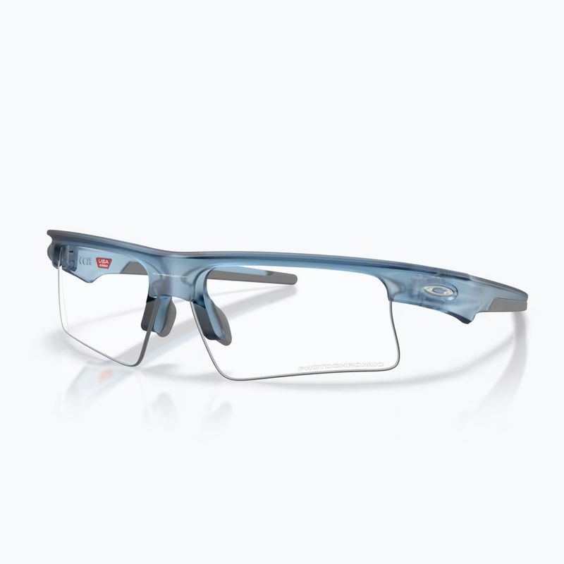 Saulės akiniai Oakley Bisphera Speed matte trans stone