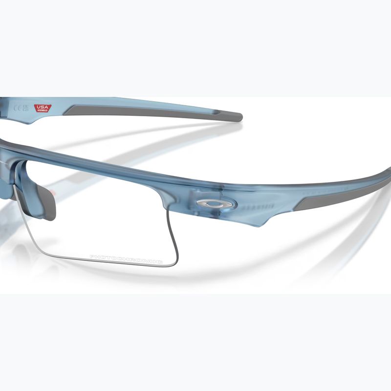 Saulės akiniai Oakley Bisphera Speed matte trans stone 6