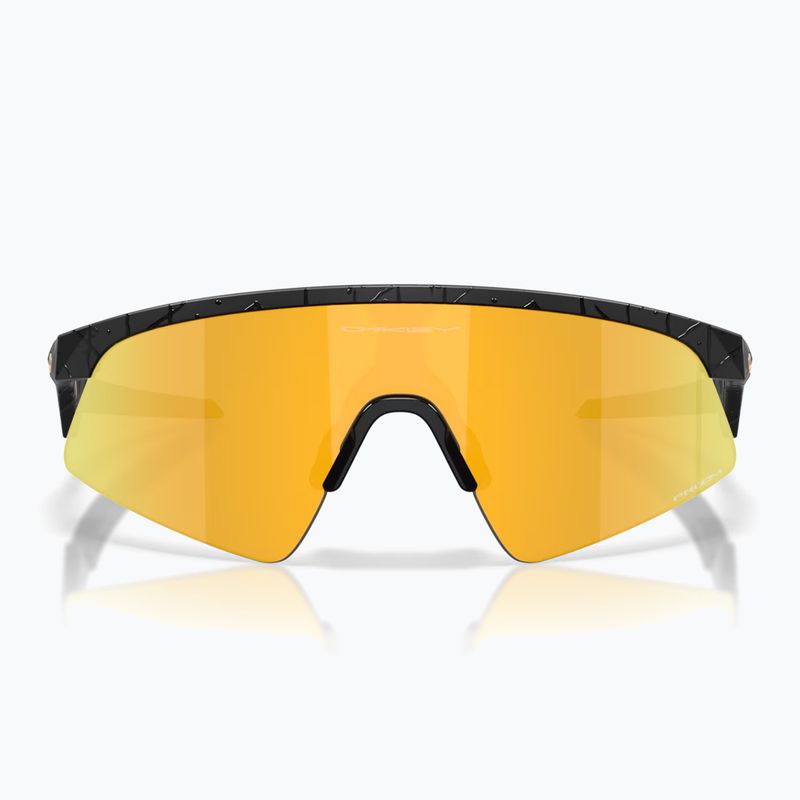Vaikiški saulės akiniai Oakley Resistor Sweep matte black splatter/prizm 24k 2