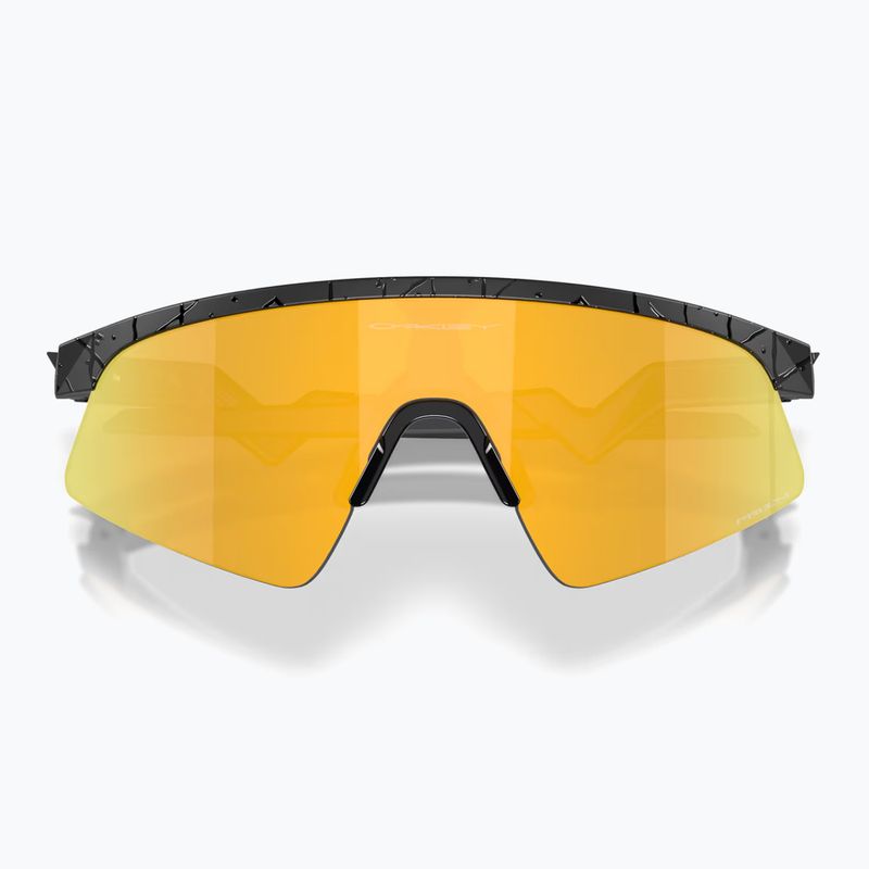Vaikiški saulės akiniai Oakley Resistor Sweep matte black splatter/prizm 24k 5