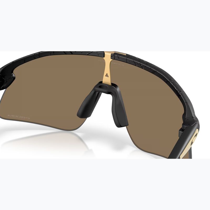 Saulės akiniai Oakley Stunt Devil matte black splatter/prizm 24k 7