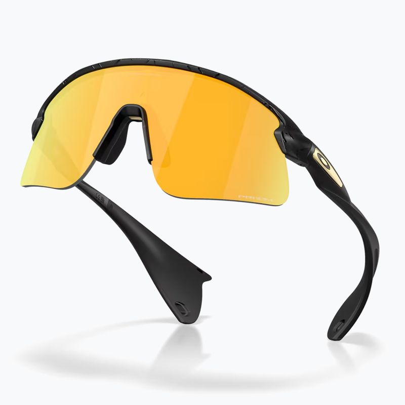 Saulės akiniai Oakley Stunt Devil S matte black splatter/prizm 24k 4