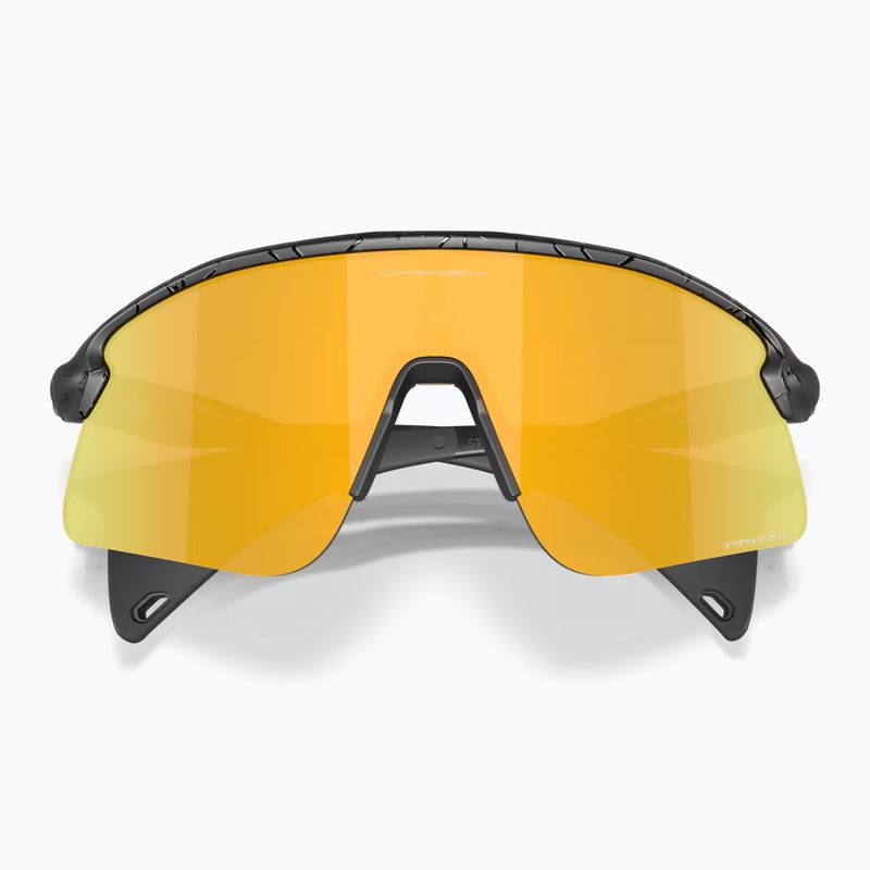 Saulės akiniai Oakley Stunt Devil S matte black splatter/prizm 24k 5
