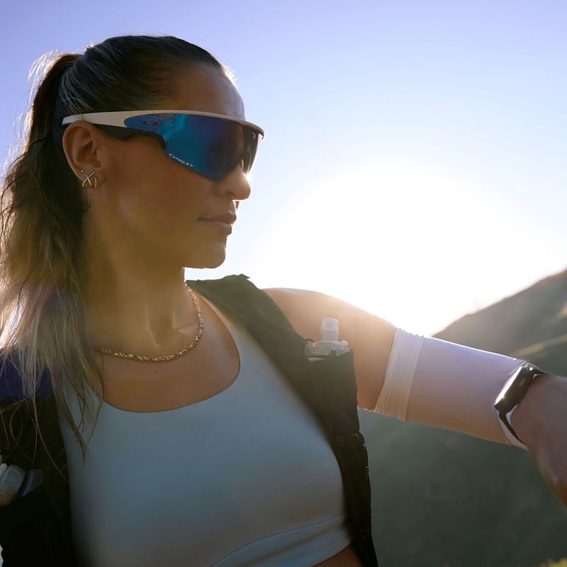 Akiniai nuo saulės Oakley Meta Vanguard white/prizm sapphire 9