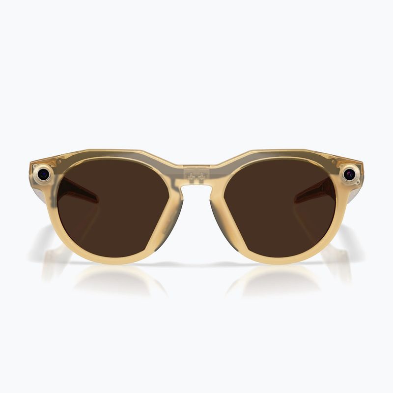 Akiniai su kamera Oakley Meta HSTN light curry/transitions brown 2
