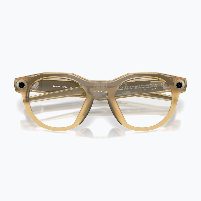 Akiniai su kamera Oakley Meta HSTN light curry/transitions brown 5