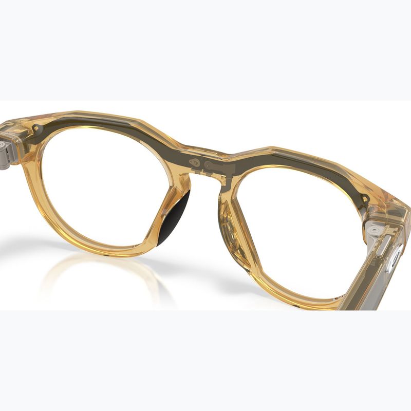 Akiniai su kamera Oakley Meta HSTN light curry/transitions brown 10
