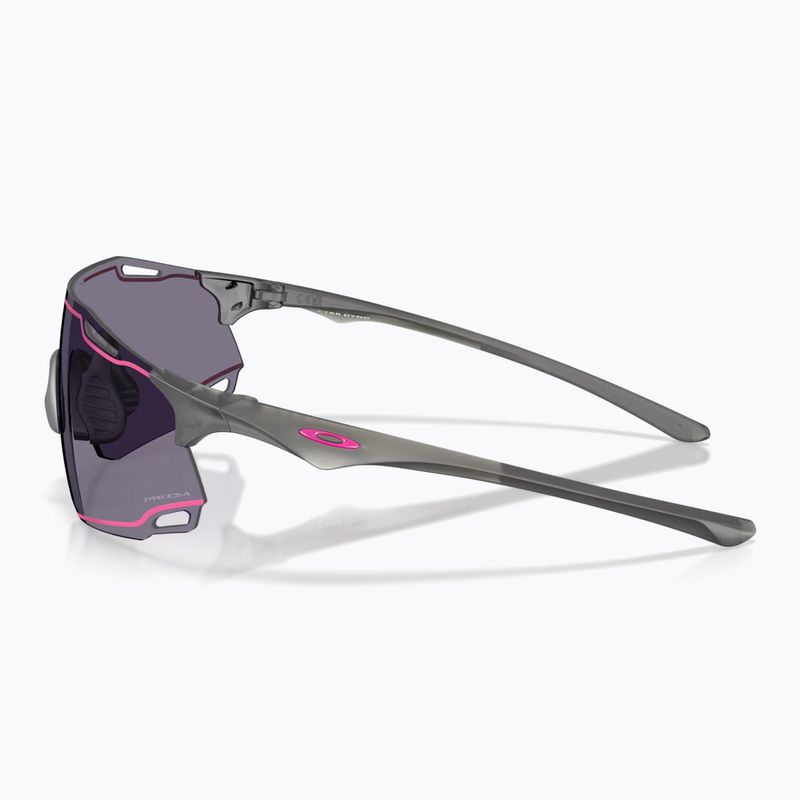 Akiniai nuo saulės Oakley Cybr Dyno matte grey smoke/prizm grey with pink ink 5