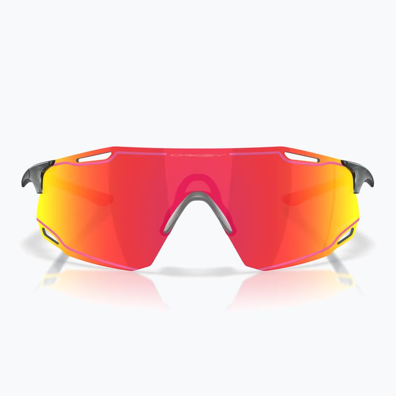 Akiniai nuo saulės Oakley Cybr Dyno matte crystal black/prizm ruby with pink ink 2