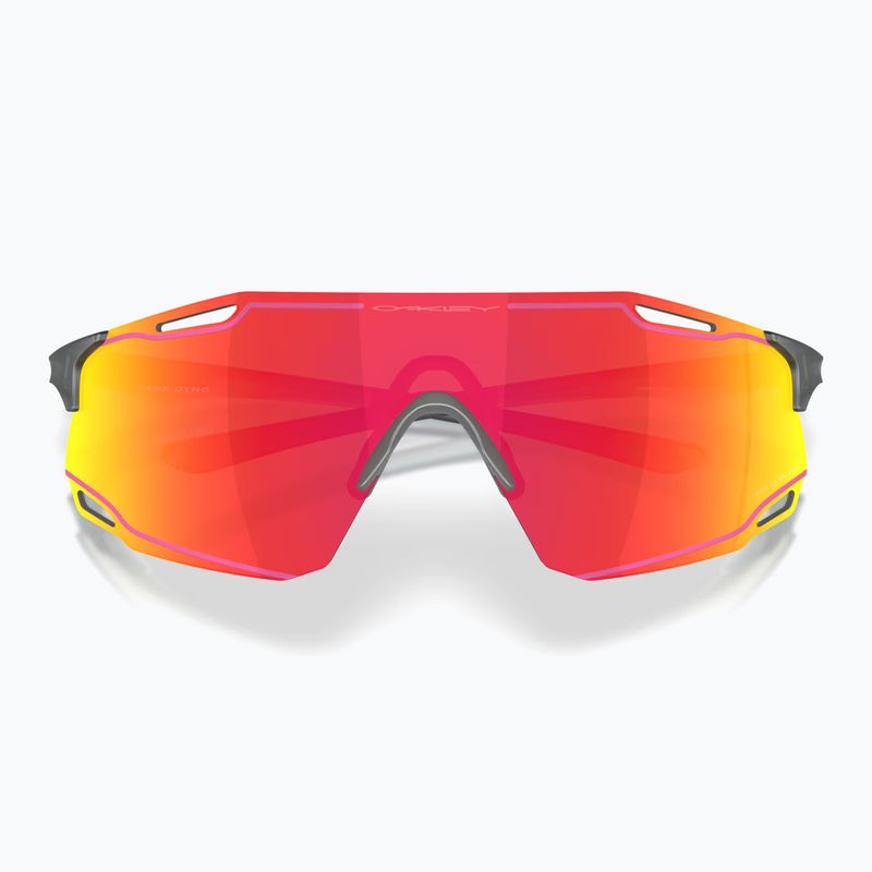 Akiniai nuo saulės Oakley Cybr Dyno matte crystal black/prizm ruby with pink ink 3