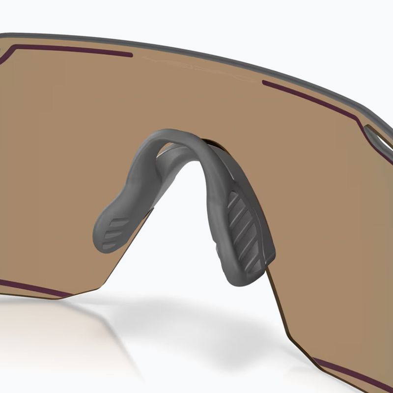Akiniai nuo saulės Oakley Cybr Dyno matte crystal black/prizm ruby with pink ink 7