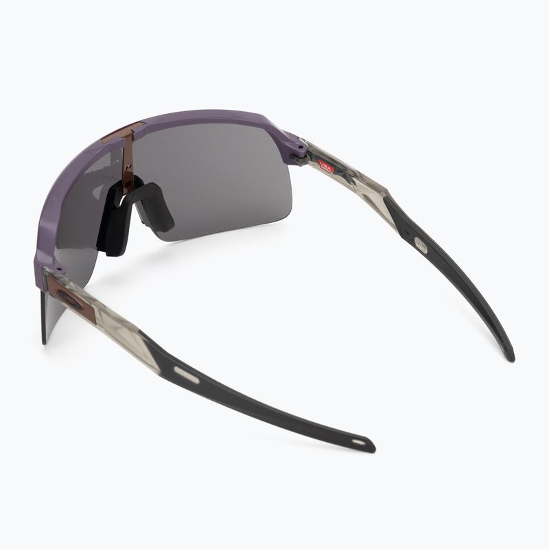 Akiniai nuo saulės Oakley Sutro Lite matte aubergine/prizm grey 2