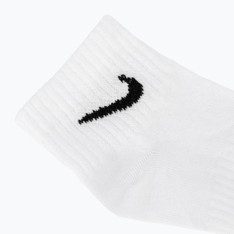 Kojinės Nike Everyday Lightweight Ankle 3 pairs white/black 4