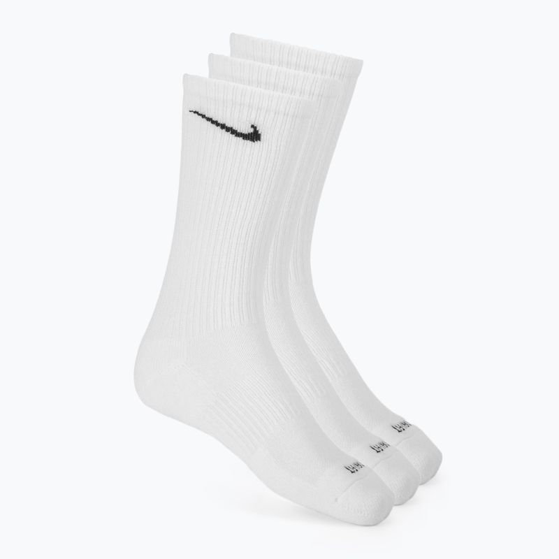 Kojinės Nike Everyday Plus Cushioned 3 poros white/black