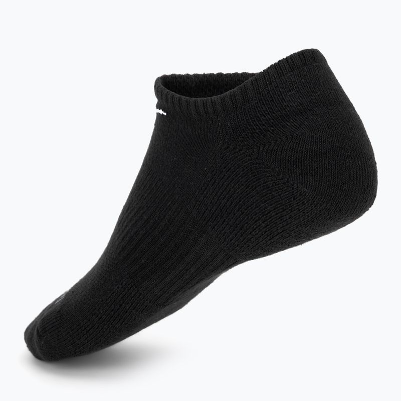 Vyriškos kojinės Nike Everyday Plus Cushioned No Show 6 poros black/white 2