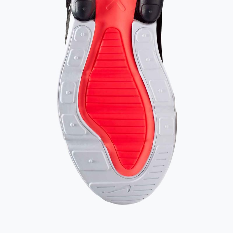 Vyriški Nike Air Max 270 black/anthracite/white/solar red batai 5
