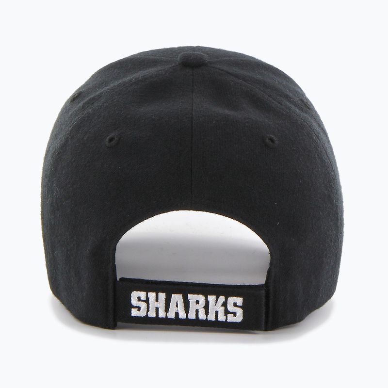 Kepuraitė su snapeliu 47 Brand NHL San Jose Sharks MVP black 2