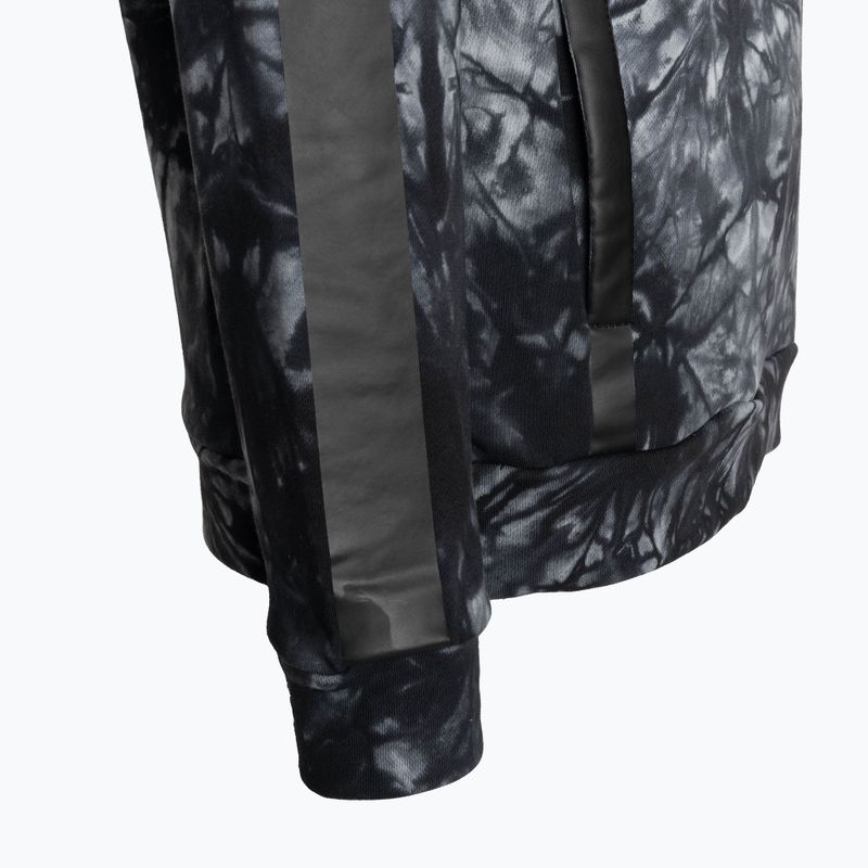 Moterų STRONG ID Tie-Dye Pullover Hoodie Black Z2T00490 8