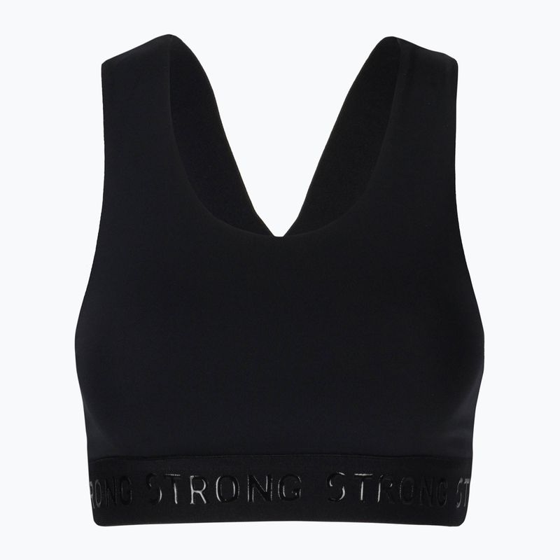 STRONG ID Essential Sportinė fitneso liemenėlė juoda Z1T02694 5