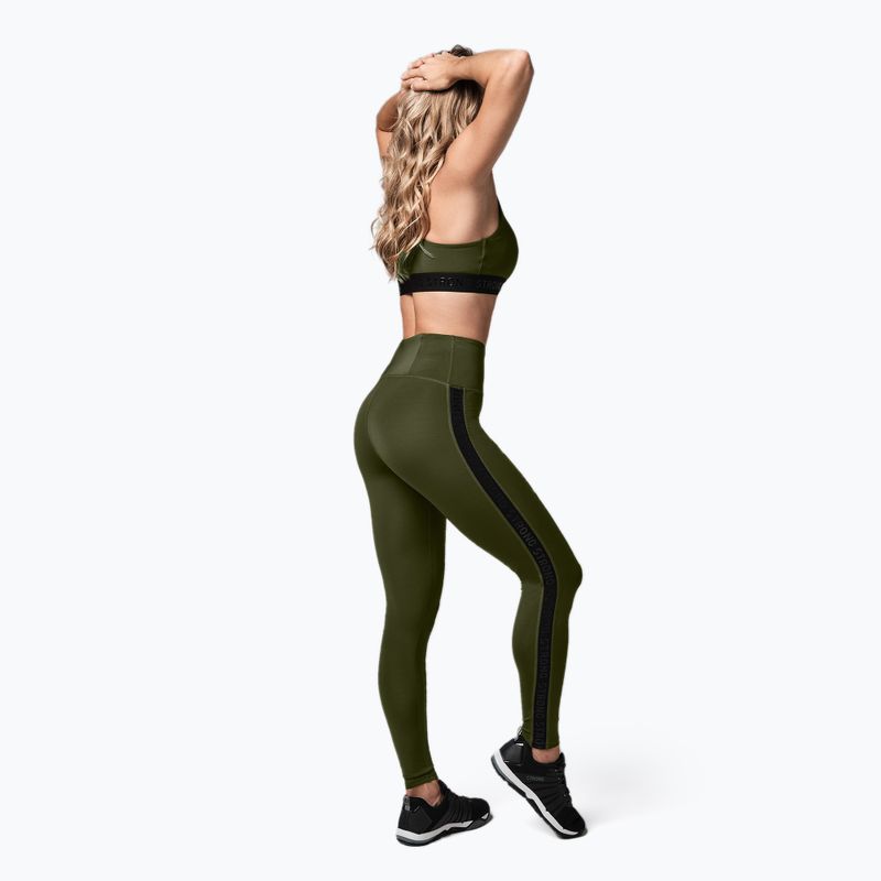 Moteriškos treniruočių kelnės STRONG ID Essential green Z1B01340 3