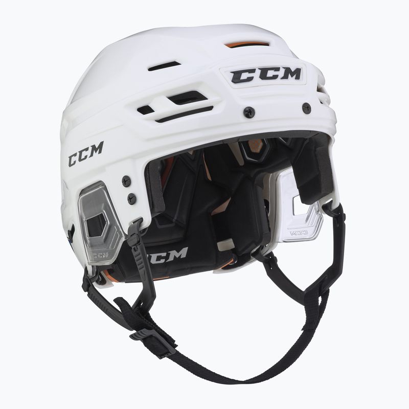 CCM Tacks 710 baltas ledo ritulio šalmas