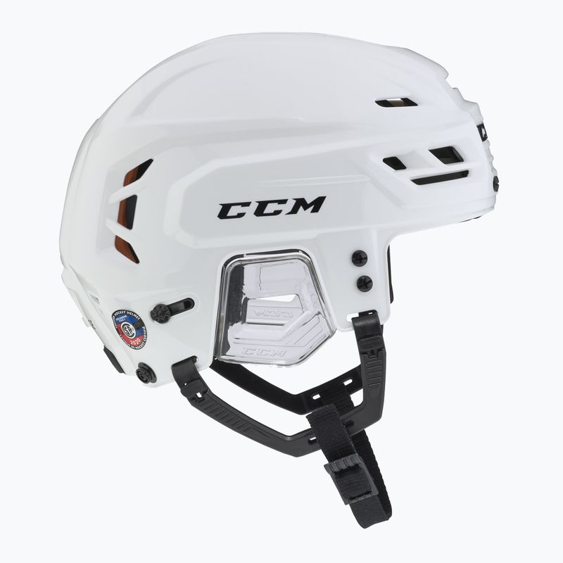 CCM Tacks 710 baltas ledo ritulio šalmas 3