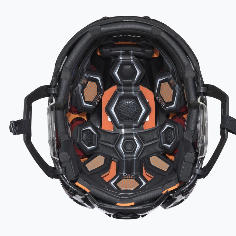 CCM Tacks 710 Combo ledo ritulio šalmas juodas 5