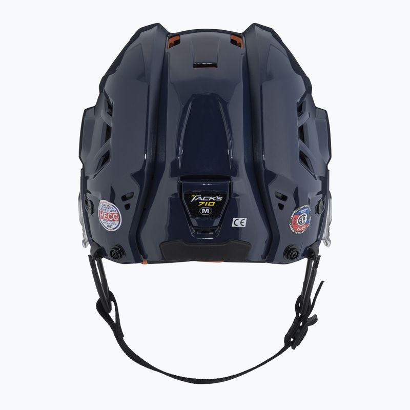 CCM Tacks 710 Combo ledo ritulio šalmas tamsiai mėlynos spalvos 4