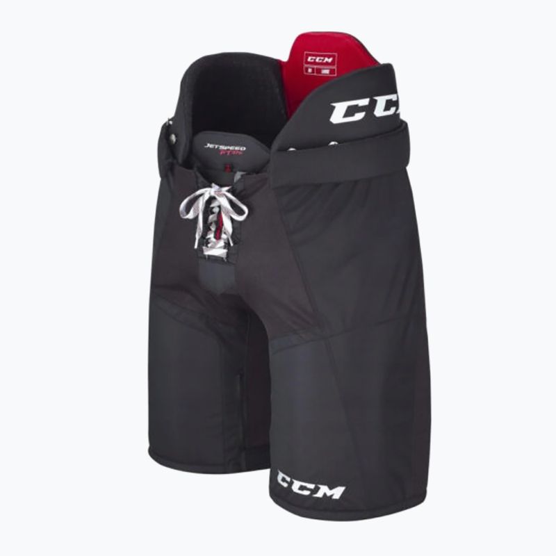 Vaikiškos ledo ritulio kelnės CCM JetSpeed FT370 JR black