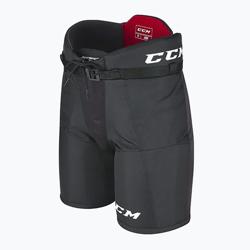 Vaikiškos ledo ritulio kelnės CCM JetSpeed FT350 YTH black