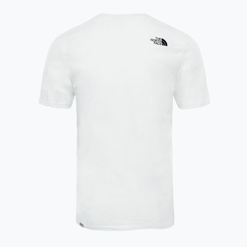Vyriški trekingo marškinėliai The North Face Easy white NF0A2TX3FN41 9