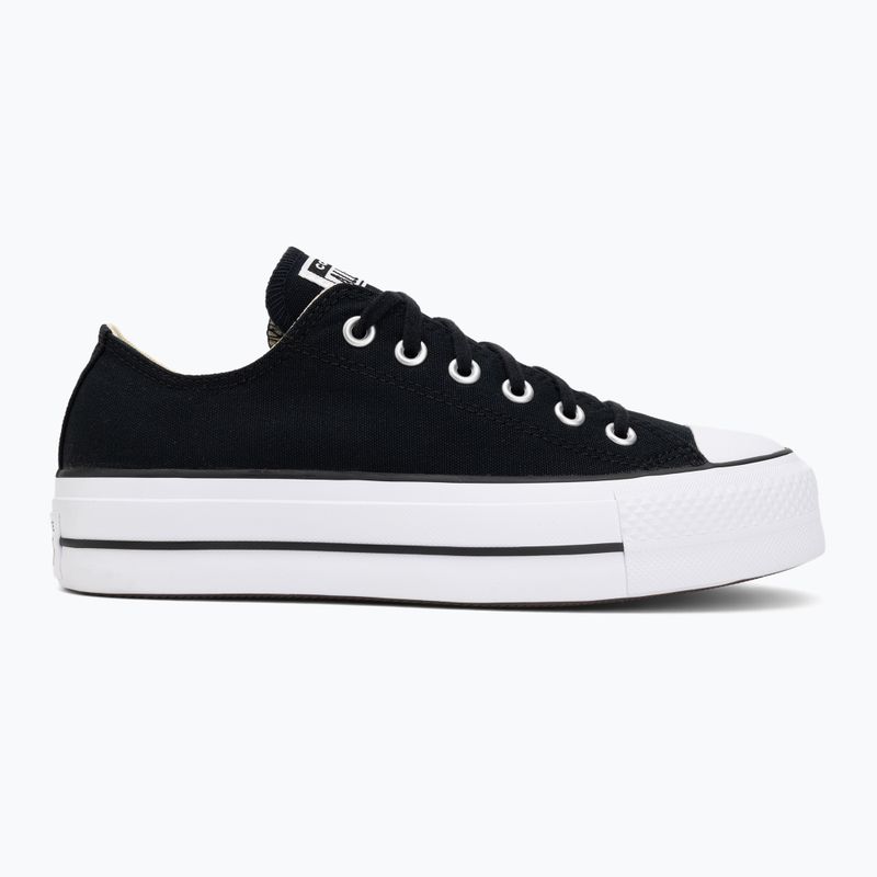 Moteriški sportbačiai Converse Chuck Taylor All Star Lift Low black 2