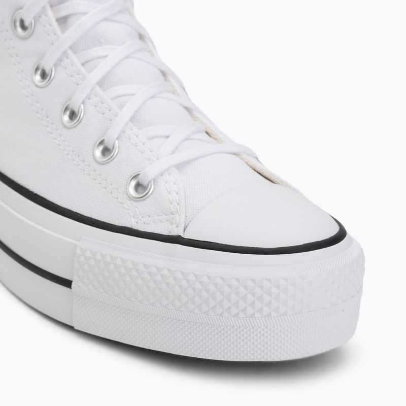Moteriški sportbačiai Converse Chuck Taylor All Star Lift Hi optical white 7