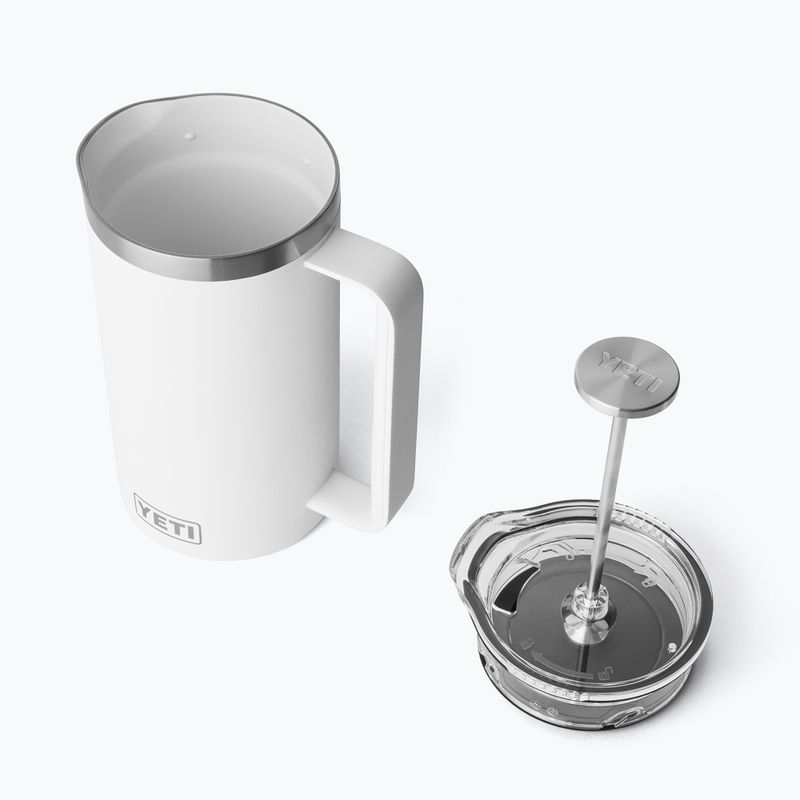 Kavos virimo aparatas YETI French Press 1 l white 5